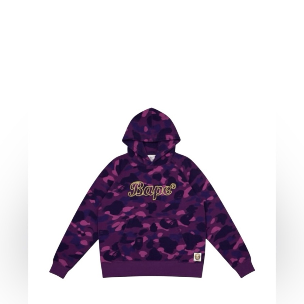 BAPE Color Camo Damage Pullover Hoodie